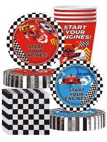 10pcs Racing Theme Party Supplies Helmet Racing Race Gathering Exquisite Craft Fashion Matching Tea Party Celebration Holiday Celebration Banquet Picnic - Multicolor - View 1