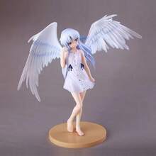 1pc 14.5cm Angel ! Tachibana Kanade Anime Figure, Dynamic Wing Design Angel Girl 2D Bishoujo Model, High-Precision School Uniform Desk Decor, Collectible Anime Merchandise, Ideal Student Birthday Gift For Anime Collection, Desktop Decoration, And Gift Giving - White - View 10