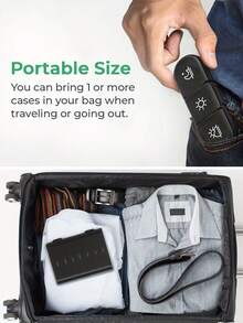 7-Day Portable Travel Pill Organizer With Large Compartment, 3 Times A Day, For Vitamins, Medications, Supplements And Fish Oil Capsules