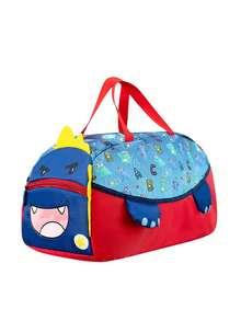 1个便携式旅行包，印有可爱的卡通独角兽/兔子/蛋糕/鲨鱼/恐龙等新颖造型。大容量、轻便耐磨的单肩斜挎包，配有舒适宽肩带，肩带长度可调节，满足基本收纳需求，适合旅行、户外活动、露营等场合，也适合万圣节、感恩节、圣诞节等节日。