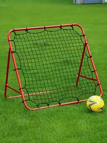 1pc Adjustable Rebound Soccer Net - Portable Soccer Training Target, Suitable For Beginners To Professional Players - Indoor/Outdoor Practice, For Improving Accuracy And Strength - Soccer Field, Park, Home Use, Soccer Accessory (Note: Only The Soccer Net, No Frame)