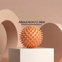 Bóng massage thư giãn cơ, Bóng massage chân, Bóng massage gai tập yoga giúp giảm đau cơ, Bóng massage thể dục vai và cổ - Nhiều màu - Xem 3