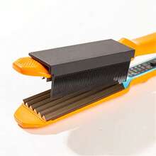 1pc Clip On Hair Flat Iron Comb Lightweight Professional Hair Combs Hair Care Tool Styling Salon Styling Comb - Multicolor - View 5