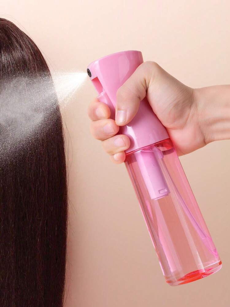 1 pieza Botella rociadora de alta presión de 10ml/200ml/300ml con rociado fino continuo y automático, herramienta para el peinado, apta para baño, dormitorio, cocina, tocador, salón, accesorios para peluquería, rociador multiusos, botella rellenable, viaje - Multicolor - Añade 8