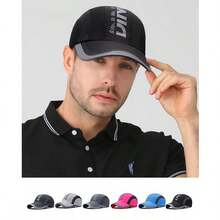 1pc/2pcs Lightweight Breathable Mesh Running Cap, Adjustable Outdoor Sports Sun Hat, Unisex,Beach,Holiday - Multicolor - View 2