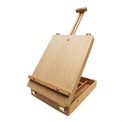 Signature Beech Wood Tabletop Box Easel Large