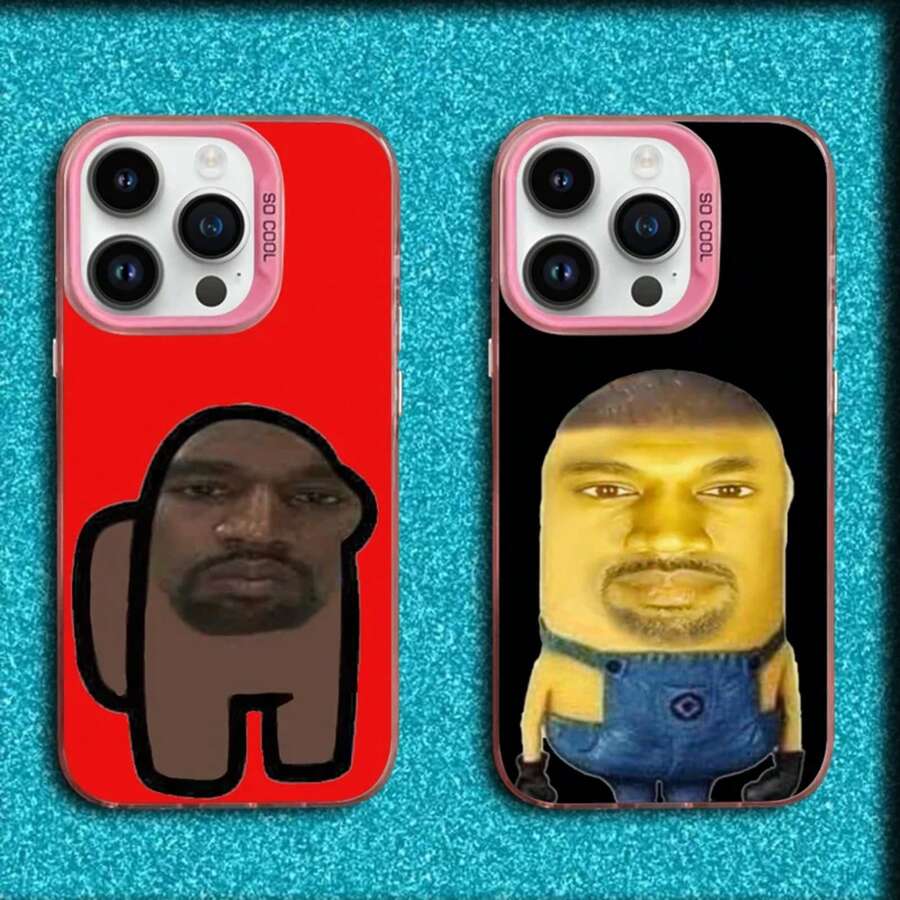 Rapper K- Phone Case For IPhone 16,15,14,13,12,11,Mini,Pro,MAX Pink Matte Silicone Cover.Halloween Warm-Up - Z7 - View 1