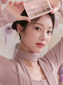 Dasique 20-Color Eyeshadow Palette, Long-Lasting Pigmentation, Easy To Apply, Smooth Blendable Formula, Cruelty-Free, Vegan, Holiday Essential, Rose Girl's Best Color Charm, Christmas Gift, Fashion Brand, Back To School Must-Have - #02 Cool Basic - 查看 5