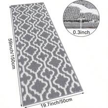 Runner Rug Hallway 50x150cm Hall Runners Non Slip Washable Hall Runner Absorbent Door Runner Mats Kitchen Carpet Runner Rugs Entryway Laundry - 50 X 150 cm + Grey - View 6