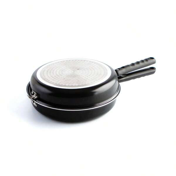 Quid Sartén para tortilla doble de aluminio Gastro Fun - Tamaños 20, 24, 26 y 28 cm - Revestimiento antiadherentes - Uso fácil y  con cierre- Apta todo tipo de fuegos incluido inducción - Libre de PFOA Entrega 48/72H