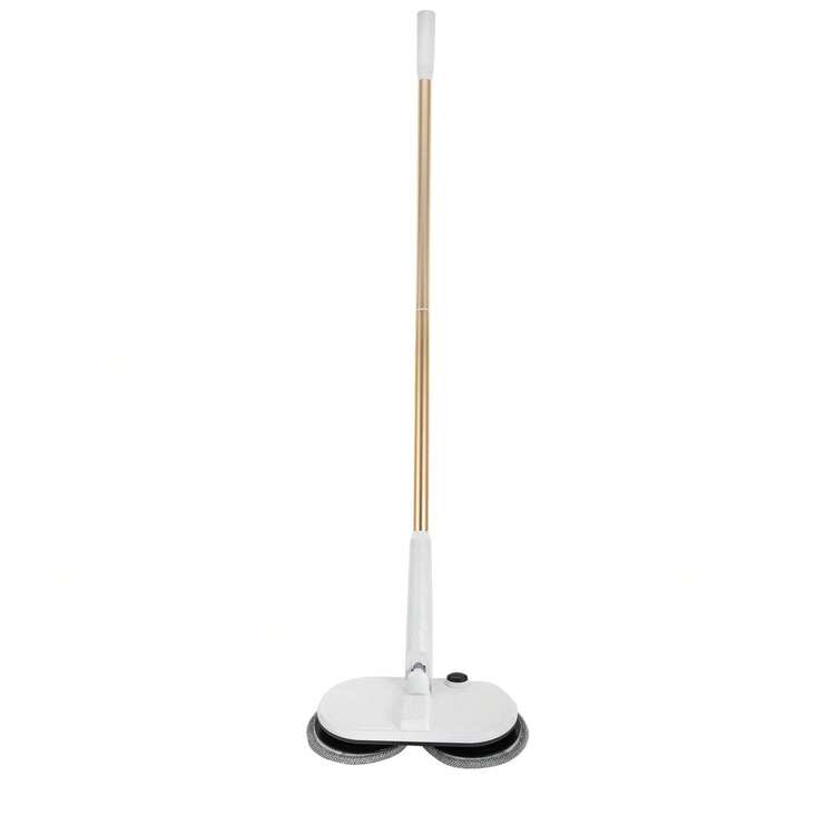 White Cordless Electric Mop 150rpm Electric Spin Mop For Hardwood Tile Floor 4 Pads 60Min Runtime 2000mAh Power Mop Lightweight Adjustable Lever - 1 - 查看 10