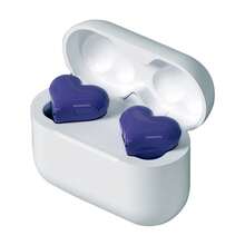 Heart-Shaped Earbuds Women 4 Colors Red Blue Pink Purple LED Breathing Light Premium Material Deep Bass Active Noise Canceling Long-Lasting Battery Wireless Headphones IOS Android Compatible Valentine's Day Galentine's Day Anniversary Graduation Girlfriend - 高級紅(盒裝) - 查看 7