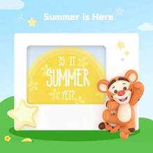 Miniso Kotak Foto Polaroid Seri Winnie The Pooh Disney, Desain Foto Instan Retro yang Lucu, Alas Bingkai Foto Mini, Cocok untuk Dekorasi Meja Rumah dan Kantor, Hadiah Ulang Tahun dan Liburan (Dikirim Acak 1 buah) - MultiWarna - View 4