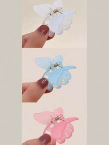 3 sztuki małych, matowych, kokardkowych spinek do włosów o długości ok. 1,85 cala, mini spinki do włosów, wysoki kucyk, odpowiednie dla dziewcząt i kobiet, różowe akcesoria, spinki do włosów, spinki do włosów, spinki do włosów, jesienno-zimowe akcesoria do włosów dla kobiet, stroje wakacyjne, kobieta - Wielokolorowe - Zobacz 13