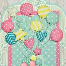 Khuôn cắt kim loại nhiều hình dạng, thích hợp cho việc tự làm sổ lưu niệm, album ảnh, trang trí thiệp giấy, dập nổi, cắt khuôn - Bạc - Xem 4