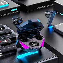 [High-Definition Display]Wireless Gaming Earbud, Wireless Design, Touch Operation, Long Battery Life, Strong Compatibility, Light And Easy To Carry, Perfect For Students And Holiday Gifts, Enjoy The Ultimate Visual Experience!RGB - Black - View 10