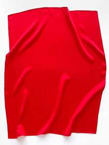 1pc Solid Color Women's Square Scarf Fashion Silk Scarf Multi-Functional Shawl, Hairband, Waistband Bandana,Hair Band,Head Band Ideal For Dressing Up Your Look - 白色 - 查看 3