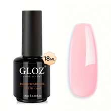 GLOZ Builder Nail Gel, 8-In-1 Pink Gel Builder For Nails, LED Hard Gel Builder Nail Strengthener Color Base Gel Extension Gel Rhinestone False Nail Tips Glue Gel In A Bottle, Gift For Women - Pink - View 11