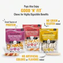 Good U2018n Fun Triple Flavor Kabobs Chews For All Dogs, 18 Count, Treat Your Dog To Chews Made From Beef Hide, Real Chicken, Pork Hide, Duck And Chicken Liver - ColorD - 查看 8