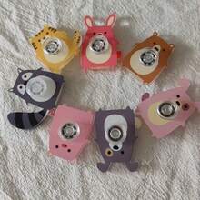 1个/3个/5个/8个/10个/12个/15个/18个/20个 新款亚克力卡通动物挤压玩具，随机发货 - 彩色 - 查看 11