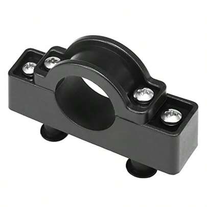 2 piezas Negro Estabilizador Flotador de Nylon para Kayak Soporte de Montaje 30-35 mm Kit de Repuesto para Barco Pesca