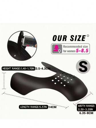 10pcs Shoe Heel Protectors With Ergonomic Arch And Non-Slip Handle, Heavy Duty Shoe Shields For Sports Shoes, Boots, Dress Shoes