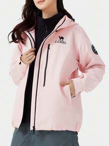 CAMEL CROWN Champion Kai Jia Z Series Unisex 3-In-1 Outdoor Jacket, Suitable For All Seasons - Ice Essence Powder - View 3