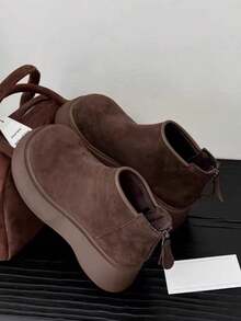 Coffee Brown Plus Velvet