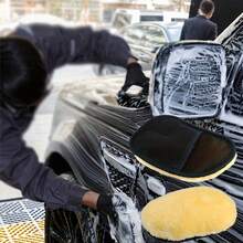 1pc Soft Microfiber Car Cleaning Glove, Wool Plush Wiping Glove For Car Detailing, Gentle Cleaning And Dusting, Suitable For Car Maintenance, High Plush Density For Easy Dirt Removal, Maintains Good Performance After Repeated Use And Washing, With Excellent Absorbency