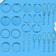 2pcs Drip Oil Dot Diamond Large Hole Bead Bracelet Color Bead Pendant Creative DIY Bracelet, Necklace, Earrings Jewelry Accessories - Preferred Gift For Valentine's Day And Anniversary