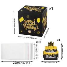 1pc/3pcs New Valentine's Day Cash Pull Gift Box Money Pulling Box Surprise Friends And Family With Roll-Up Banknote Gift Box - Multicolor - View 6