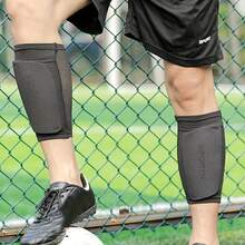 Double-Layer Pocket Design Soccer Shin Guards - Breathable Soft Sports Protection, Professional Training Sports Equipment - Multicolor - View 8