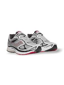 Saucony 女士跑步鞋 透气吸汗速干 弹性好 多功能 户外 学校 白色/黑色 S70936-10 - 白色/黑色 - 查看 2