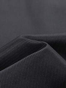 Men's Breathable, Non-Sticky Dress Shirt, Easy To Wash And Dry, Ideal For Work, Meetings, And Everyday Wear - 黑色 - 查看 5