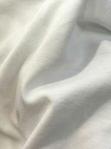 Camiseta Playera Regular Fit Cuello Redondo Manga Corta Mujer Dama Algodón Peinado - T-Shirt Básica Tacto Suave Primavera Verano Fresca Estampar, Bordar, Personalizar, Uniformes, Esenciales, Basica, Basicos, Essentials Varios Colores Uso Diario, Prenda Versátil Cómoda Estilo Casual, Combinaciones Jeans Pantalones Cortos Mujer Dama Chic Promocion Becktel Hecho en Mexico - Blanco - Ver 5