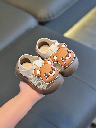 1 par de zapatos para bebé niño de 0 a 3 años, modelo 2026 nuevos, sandalias deportivas casuales de suela blanda para verano