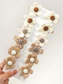 12 szt. Dziecięce słodkie spinki do włosów z aligatora, uniwersalne akcesoria do włosów