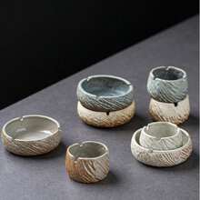 1 chiếc gạt tàn gốm sứ phong cách cổ điển, gạt tàn gốm sứ nung cho gia đình, khách sạn, phòng khách, văn phòng, gạt tàn xì gà cao cấp - Nhiều màu - Xem 1