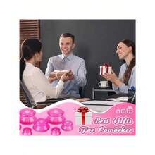 1set-6PCS/4PCS/1PCUpgraded High Rebound Silicone Cupping Set, High-Quality Silicone Cupping Massage Cup, Vacuum Suction Cup Cupping Set - Used For Body Massage, Body And Facial Care, Anti-Aging Beauty Tool Upgrade Package Silicone Beauty Jar