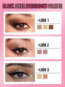 MISSLYN - 15-Color Pearlescent & Matte Eyeshadow Palette, Warm Brown Smokey Eye Makeup, Highly Pigmented, Blendable, Suitable For Y2K, Party, Beach, Travel, Holiday, Gift, Fashionable - #5 Blazing Ace - 查看 6