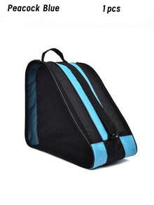 容量为 3 层的冰上滑冰包，配有重型鞋架/可调节肩带和带标志窗口，适用于直排轮滑鞋、溜冰鞋、滑冰鞋/&、& S，冰袋，适用于冰场、网球包、冷藏包、雪鞋、冷却箱、冰盒、冰罩、冷藏袋，适合作为圣诞节、新年和情人节礼物。