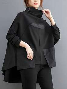 Women Sweatshirts - Black - View 3