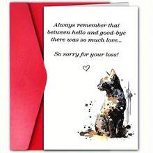 1pc Funny Christmas Card - Sassy Cat With Santa Hat & "He Wouldn't!" Text - Perfect Gift For Cat Lovers, Colleagues - Paper Material Holiday Card, Australian Christmas Greeting Card, Christmas Card Funny, Christma Card With Envelope, Christmas Animal - Multicolor - View 2