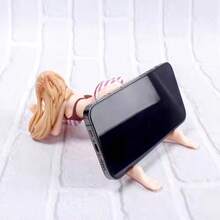 5CM Bikini Statue Desk Stand Phone Holder Girl Toy Beauty Sexy Model Doll Beach - Apricot - View 2
