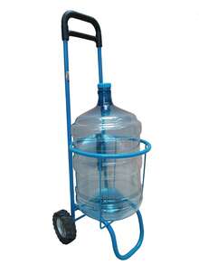 Storage Island & Carts - Blue - View 1