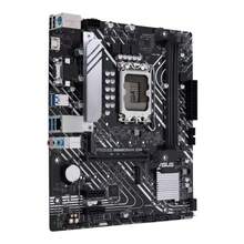 Scheda madre ASUS PRIME B660M-K D4, socket LGA 1700 Intel, PCIe 4.0, memoria DDR4, soluzione di alimentazione avanzata, controllo illuminazione, raffreddamento ad alte prestazioni - nero - Visualizzare 3