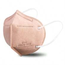 KN95 Face Mask 50 PCS Breathable Protection Masks Individually Wrapped 5-Ply KN95 Black Masks Cup Dust Safety Masks - Pink - View 1