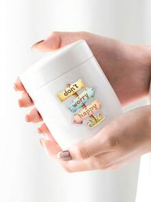 50 pezzi Adesivi da viaggio romantici, in materiale PET, carini e divertenti con disegni di globi e foreste, perfetti per decorare album di ritagli, bottiglie d'acqua, laptop, valigie per feste, scrivanie e regali per le vacanze - Multicolore - Visualizzare 3