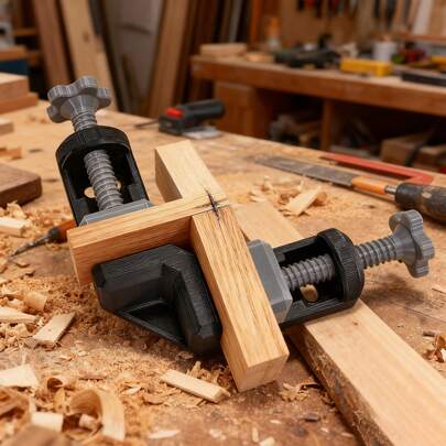 مشابك زاوية 90 درجة لأدوات النجارة، مشبك زاوية قابل للتعديل السريع بنابض، مثبت إطار الصور والصور الفوتوغرافية