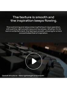 Logitech K868 Keyboard: Tri-Mode Custom Mechanical Keyboard With Long Battery Life, Stable Output, Replaceable Keycaps, Hot-Swappable Switches, And A Removable Top Cover.